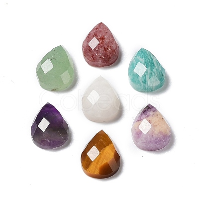 Natural Mixed Gemstone Cabochons G-G0001-B-1