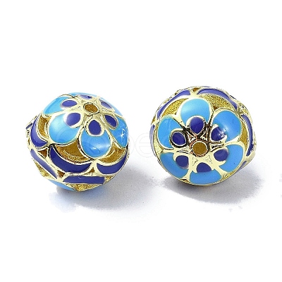 Handmade Cloisonne Beads KK-M282-01G-1