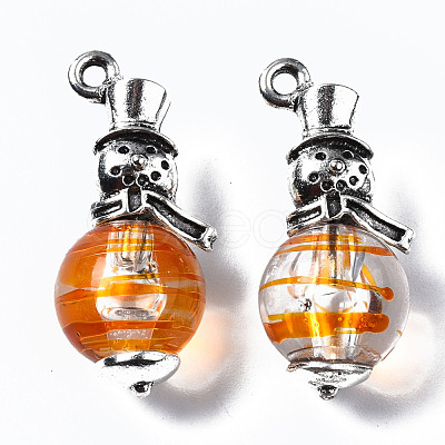 Transparent Acrylic Pendants SACR-N013-004-RS-1