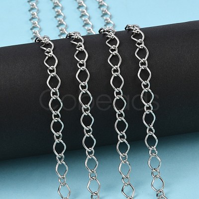 Iron Handmade Chains Figaro Chains Mother-Son Chains CHSM003Y-N-1