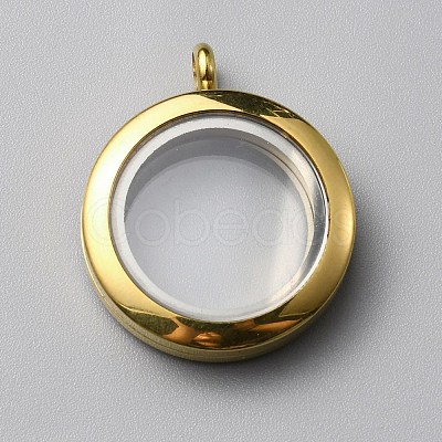 304 Stainless Steel Locket Pendants FIND-WH0032-58B-G-1