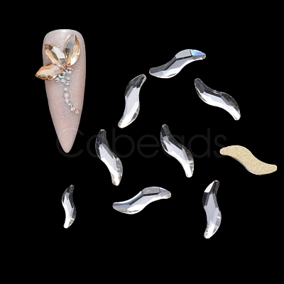 Flat Back Glass Rhinestone Cabochons MRMJ-Q072-41A-1