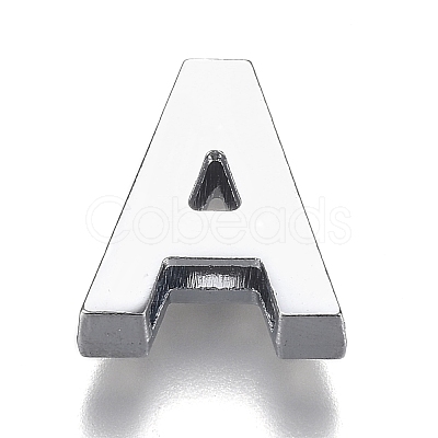 Alloy Slide Charms RB-F034-01-P-RS-1