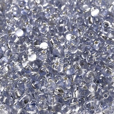 Baking Paint Glass Seed Beads SEED-K009-03B-08-1