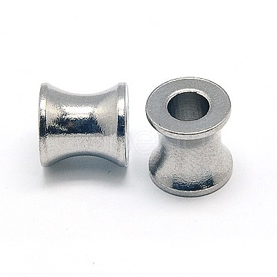 Non-Tarnish 304 Stainless Steel European Beads X-STAS-E039-7A-1