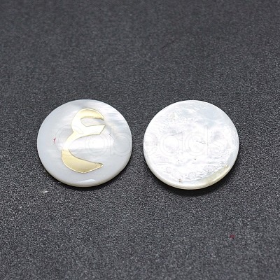 Shell Cabochons SSHEL-E568-B10-1