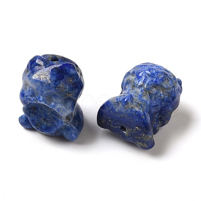 Natural Lapis Lazuli Carved Beads G-P550-10-1