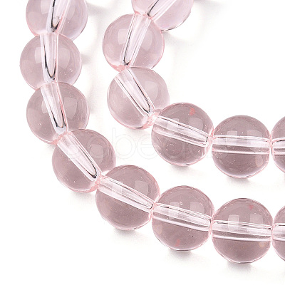 Transparent Glass Beads Strands GLAA-T032-T8mm-10-1