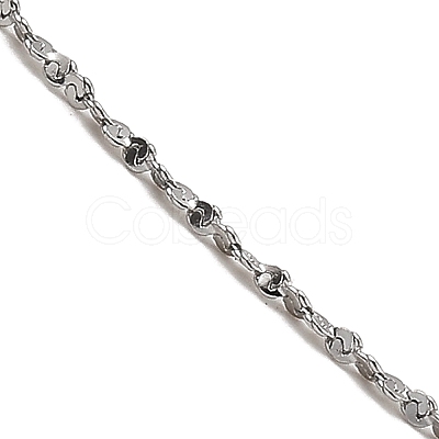 Non-Tarnish 10Pcs 304 Stainless Steel Serpentine Chain Necklaces Set NJEW-K254-01P-1