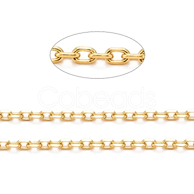 Ion Plating(IP) 304 Stainless Steel Cable Chains CHS-H009-02G-1