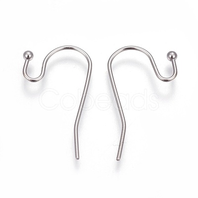 Tarnish Resistant 304 Stainless Steel Earring Hooks STAS-P227-33P-1