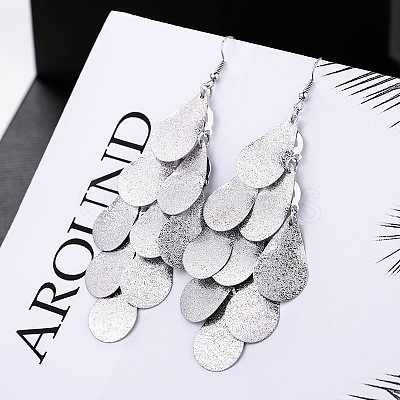 Fashionable Alloy Tassel Earrings LE0985-7-1