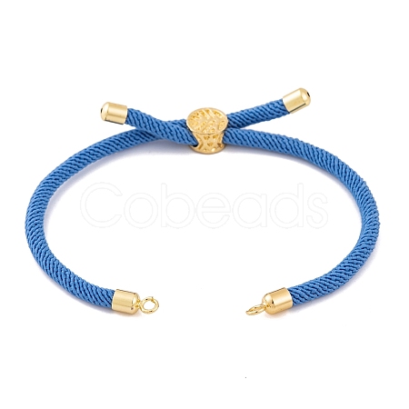 Nylon Cords Bracelet Makings Fit for Connector Charms AJEW-P116-01G-26-1