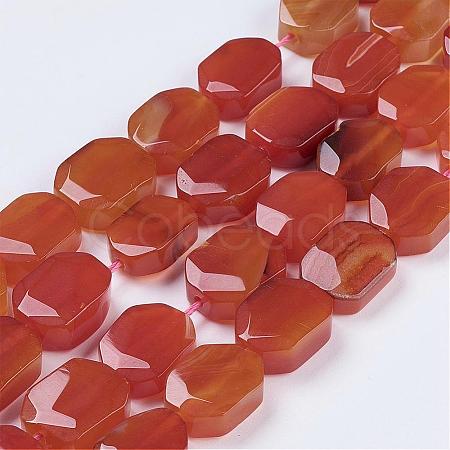 Natural Agate Beads Strands G-G693-B04-1