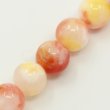 Natural Persian Jade Beads Strands X-G-D434-4mm-11-1