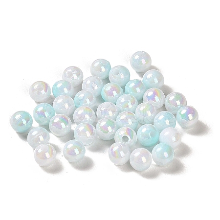 Opaque Acrylic Beads OACR-Z016-01B-02-1
