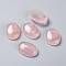 Natural Rose Quartz Cabochons, Oval, 24~25x17~18x6~7mm