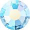 Preciosa&reg MAXIMA Crystal No Hotfix Flatback Stones, Czech Crystal, Dura Foiling, Round(438 11 615 Chaton Rose), 60000 200 Aquamarine AB, SS10(2.7~2.9mm)