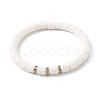 Handmade Polymer Clay Beads Stretch Bracelets Sets BJEW-JB06435-9