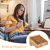 30 Compartments Wooden Cell Phones Storage Box ODIS-WH0038-80B-7