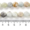 Natural Flower Amazonite Beads Strands G-NH0021-A01-02-5