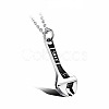 316L Stainless Steel Pendant Necklaces NJEW-N0056-021-1