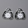 Alloy Enamel Pendants FIND-WH0129-38C-2