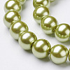 Glass Pearl Beads Strands HY-10D-B44-2