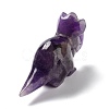 Natural Amethyst Carved Healing Rhinoceros Figurines DJEW-P016-01I-3