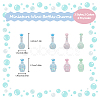 SUPERFINDINGS 30Pcs 15 Styles Dummy Bottle Transparent Resin Cabochon RESI-FH0001-52-3