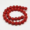 Synthetic Coral Beads Strands X-CORA-L032-8mm-04-2