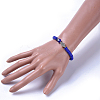 Polymer Clay Heishi Beads Beads Stretch Bracelets BJEW-JB04449-01-4
