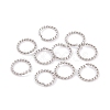 Non-Tarnish 304 Stainless Steel Qulck Link Rings FIND-Q103-04P-1