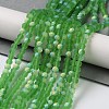 Transparent Glass Beads Strands EGLA-A044-T6mm-MB11-2