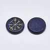Natural Lapis Lazuli Cabochons G-T122-39C-2