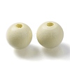 Painted Natural Wood Beads WOOD-A018-16mm-04-2