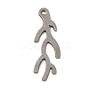 Non-Tarnish 201 Stainless Steel Pendants STAS-D244-06P-2