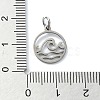 Non-Tarnish 304 Stainless Steel Charms STAS-C097-63P-3