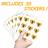 Self-Adhesive Paper Decorative Stickers DIY-WH0562-002-3