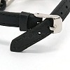 Braided Leather Cord Infinity Link Bracelets BJEW-F047-03C-4
