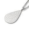 Non-Tarnish 304 Stainless Steel Pendant Necklaces NJEW-C017-01P-1