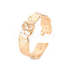 Brass Cuff Rings KK-S356-570-NF-1