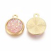 Resin Pendants RESI-F015-A08-2