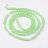 Imitation Jade Glass Beads Strands X-GLAA-R135-2mm-36-2