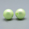 Pearlized Acrylic Beads MACR-Q221-16mm-C01-1