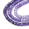 Transparent Gradient Color Cubic Zirconia Strand ZIRC-NH0002-01B-3