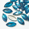 Pointed Back Glass Rhinestone Cabochons RGLA-T083-4x8mm-14-1