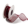 5 Yards ABS Pearl Edged Mesh Ribbon for Bowknot Making OCOR-B004-01A-03-1