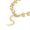 Rack Plating Brass Ball Chain Bracelets for Women BJEW-G676-01C-G-3