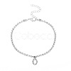 Fashionable and Creative Rhinestone Anklet Bracelets XR7352-15-1